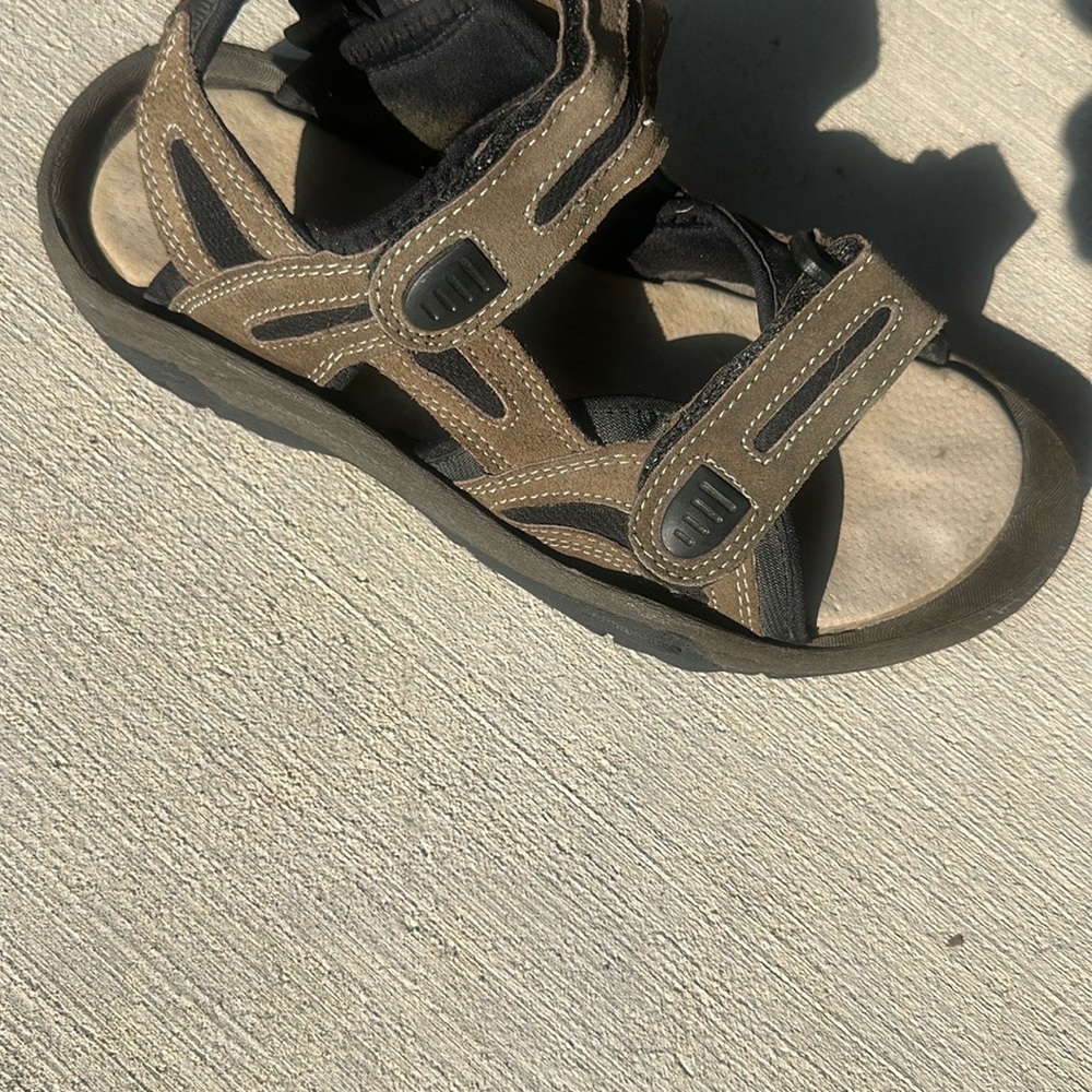 Coleman Brown and Black Men's Sandals